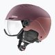 Lyžařská helma UVEX Wanted Visor purple 56/6/262/7005 6