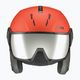 Lyžařská helma UVEX Instinct Visor černá/červená 56/6/260/7005 10