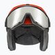 Lyžařská helma UVEX Instinct Visor černá/červená 56/6/260/7005 11