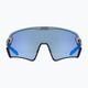 Cyklistické brýle UVEX Sportstyle 231 2.0 rhino deep space mat/mirror blue 53/3/026/5416 6