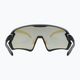 Cyklistické brýle UVEX Sportstyle 231 2.0 P black mat/mirror blue 53/3/029/2240 9