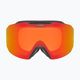 UVEX Evidnt Attract CV S2 lyžařské brýle černé matné/zrcadlové červené/kontra oranžové/čiré 2