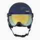 Dámská lyžařská helma UVEX Wanted Visor WE fleece sparkles/gold matt/mirror gold smoke 2