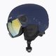 Dámská lyžařská helma UVEX Wanted Visor WE fleece sparkles/gold matt/mirror gold smoke 4