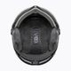 Lyžařská helma UVEX Wanted Visor Pro V black matt/variomatc smoke 10