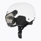 Lyžařská helma UVEX Wanted Visor Pro V white matt/variomatc smoke 5
