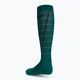 Kompresní běžecké ponožky pánské CEP Reflective zelené WP50GZ 2