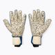 Uhlsport Hyperact Supergrip+ Finger Surround brankářské rukavice modro-bílé 101123101 2