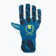 Dětské brankářské rukavice uhlsport Hyperact Supersoft HN modro-bílé 101123601 4