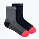 Salewa MTN TRN AM dámské trekingové ponožky black-grey 00-0000069031 5
