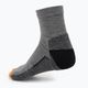 Pánské trekové ponožky Salewa MTN TRN AM QRT šedé 00-0000069034 2