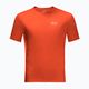Pánské trekingové tričko Jack Wolfskin Tech oranžové 1807071_3017 3