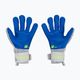 Reusch Attrakt Freegel Silver Finger Support Junior Grey Brankářské rukavice 5272230-6006 2