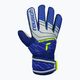 Dětské brankářské rukavice Reusch Attrakt Solid Junior modré 5272515-6036 6