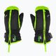 Dětské lyžařské rukavice Reusch Ben Mitten black/neon green 3