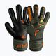 Reusch Attrakt Gold X Finger Support Juniorské brankářské rukavice zeleno-černé 5372050-5555 4