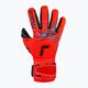 Dětské brankářské rukavice Reusch Attrakt Fusion Finger Support Guardian Junior červené 5372940-3333 4
