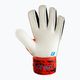 Dětské brankářské rukavice Reusch Attrakt Solid Junior červené 5372515-3334 5