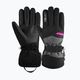 Dámské lyžařské rukavice Reusch Helena R-Tex Xt black/black melange/pink glo 5