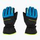 Dětské lyžařské rukavice Reusch Alan black/brilliant blue/safety yellow 3