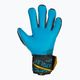 Brankářské rukavice  Reusch Attrakt Aqua Finger Support black/gold/aqua 3
