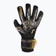 Reusch Attrakt Silver NC Finger Support Juniorské brankářské rukavice černá/zlatá/bílá/černá 2