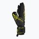 Brankářské rukavice Reusch Attrakt Infinity Finger Support black/gold/yellow/black 4