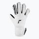 Dětské brankářské rukavice Reusch Attrakt Freegel Silver white/black 2