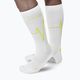 Kompresní běžecké ponožky pánské CEP Heartbeat bílé WP30PC2 6