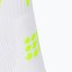 Kompresní běžecké ponožky pánské CEP Heartbeat bílé WP3CPC2 3