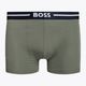Hugo Boss Trunk Bold Design pánské boxerky 3 páry modrá/černá/zelená 50490027-466 2