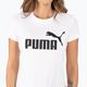Dámské tréninkové tričko PUMA ESS Logo Tee bílé 586774_02 4