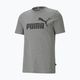 Pánské tričko  PUMA Ess Logo Tee medium gray heather 4