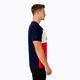 Pánské tréninkové tričko PUMA ESS+ Colorblock Tee tmavě modro-červené 848770_06 3