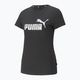 Dámské tričko  PUMA ESS+ Metallic Logo Tee puma black/silver metallic