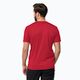 Pánské trekové tričko Jack Wolfskin Tech red glow 2