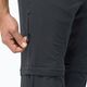 Pánské softshellové kalhoty Jack Wolfskin Glastal Zip Away šedé 1508301 3