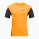 Pánské trekingové tričko a Jack Wolfskin Narrows oranžové 1807353 3