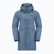 Dámský kabát do deště Jack Wolfskin Cape West Coat elemental blue 7