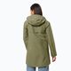 Dámský kabát do deště Jack Wolfskin Cape West Coat bay leaf 2