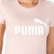 Dámské tréninkové tričko PUMA ESS Logo Tee růžové 586775_47 4