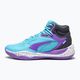 Pánské basketbalové boty PUMA Playmaker Pro Mid purple glimmer/bright aqua/strong gray/white 7
