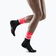Dámské kompresní běžecké ponožky  CEP 4.0 Mid Cut pink/black 5