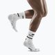 Pánské kompresní běžecké ponožky   CEP 4.0 Mid Cut white 3