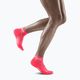 Dámské kompresní běžecké ponožky  CEP 4.0 Low Cut pink 2