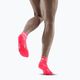 Dámské kompresní běžecké ponožky  CEP 4.0 Low Cut pink 3