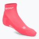 Dámské kompresní běžecké ponožky  CEP 4.0 Low Cut pink 4