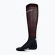 Dámské kompresní ponožky   CEP Infrared Recovery black/red 6