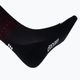 Dámské kompresní ponožky   CEP Infrared Recovery black/red 8