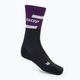Dámské kompresní běžecké ponožky  CEP 4.0 Mid Cut violet/black 2